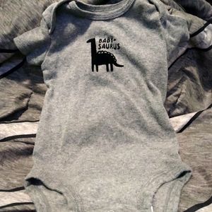Babysaurus onesie